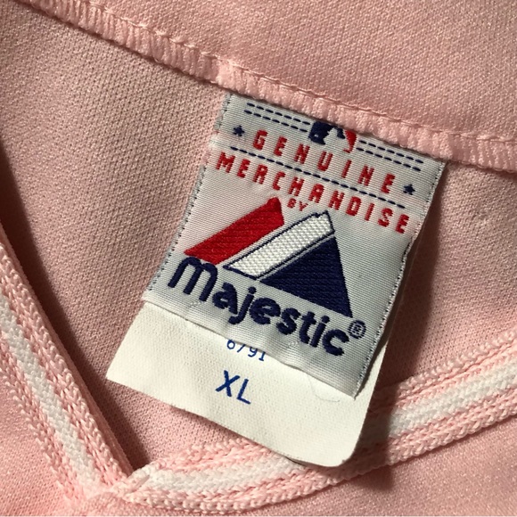 Women’s Pink Yankees Jersey by Majestic - Size XL - Picture 4 of 10